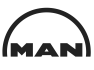 Schwarzes MAN Logo